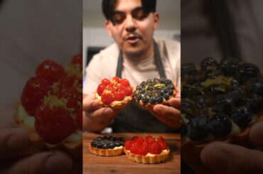 Fruit tarts made EASY! #fruittart #dessert