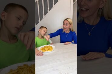 She stole French fries from her Son and made herself a Potato Kebab