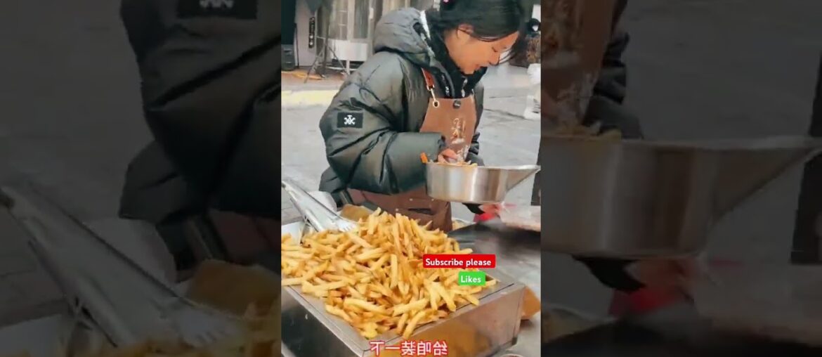 How to make french fries#food #streetfood #recipe #foodie   #cooking #shorts #shortsfeed