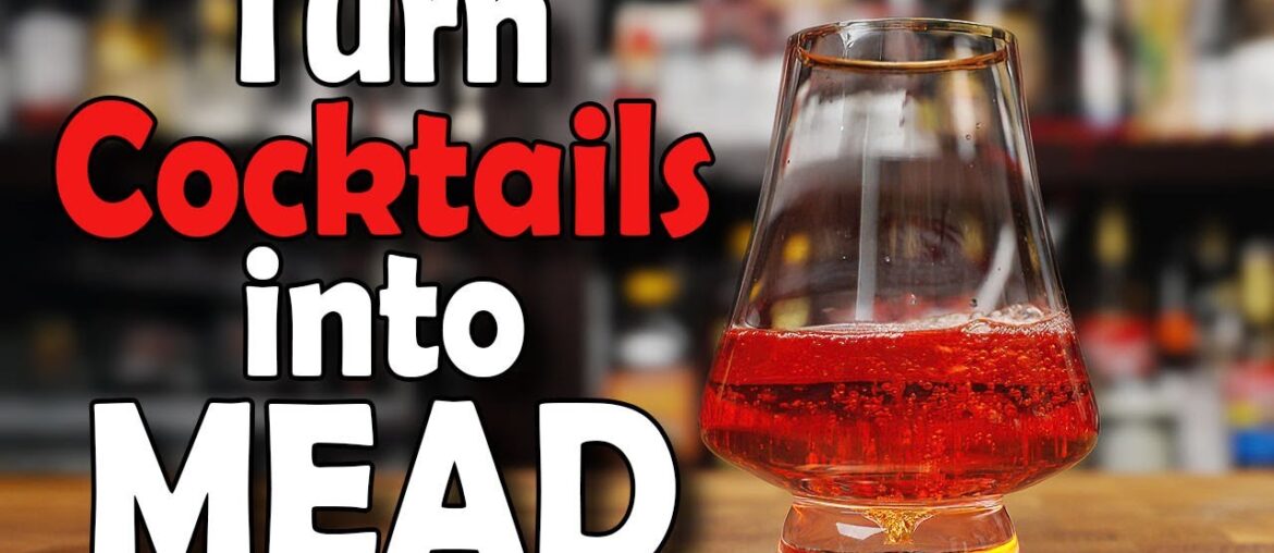 Turn COCKTAILS into HOMEBREW:  Whiskey Old Fashioned Mead