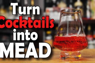 Turn COCKTAILS into HOMEBREW:  Whiskey Old Fashioned Mead