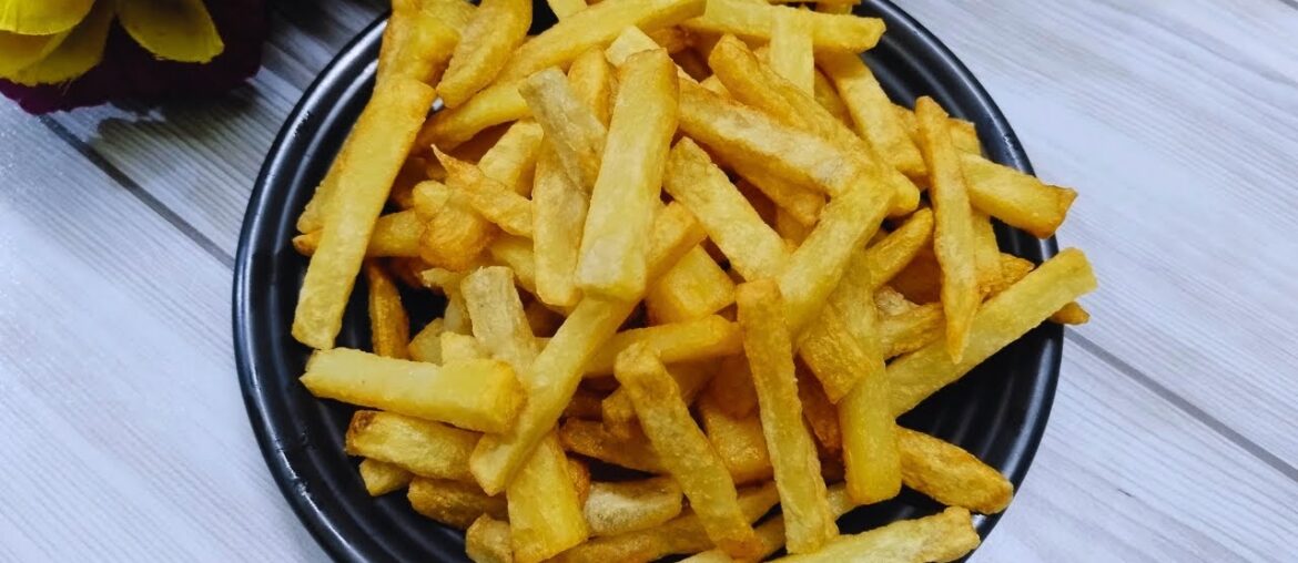 French Fries Recipe | Homemade Crispy French Fries | Potato Snacks