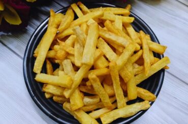 French Fries Recipe | Homemade Crispy French Fries | Potato Snacks