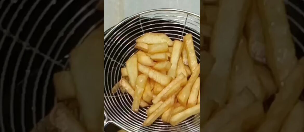 crispy french fries without corn flour #shorts #shortsfeed #frenchfries #recipe #trending #viral