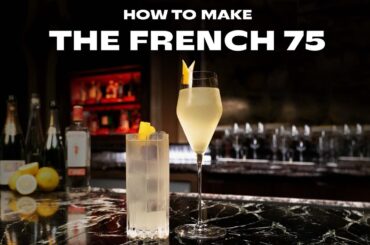How to Make a French 75, the Gin Cocktail That's Even Better With Real Champagne