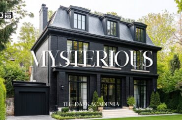 Dark Academia Decor Meets French Country Living: A Moody Farmhouse Kitchen Ideas