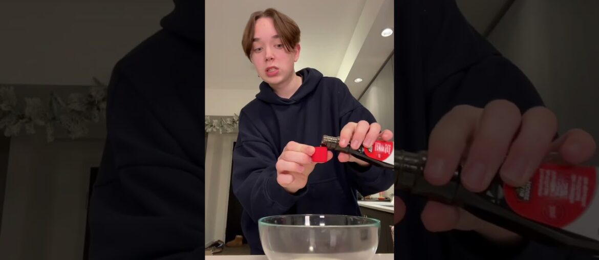 Making french hot chocolate #shorts