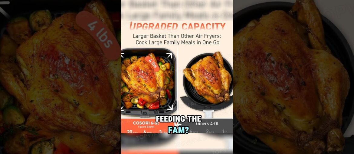 Ninja Air Fryer, Roast, Bake, Air Fry, 4-in-1, Compact, 4 QT, Grey, AF101