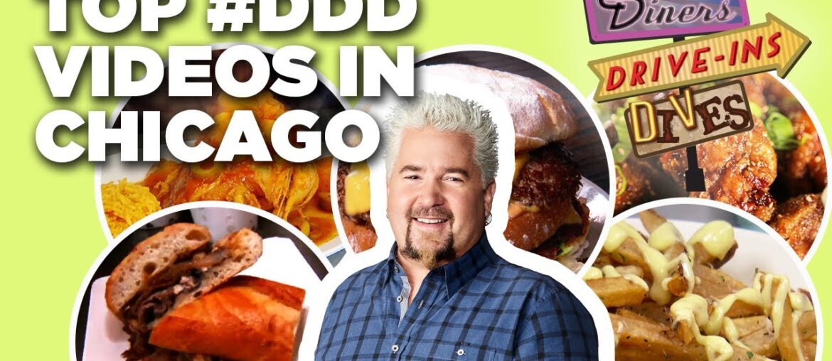 Top #DDD Videos in Chicago with Guy Fieri | Diners, Drive-Ins, and Dives | Food Network
