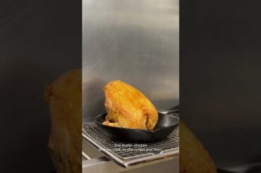 Roast Sutton Hoo Chicken, Pommes Mousseline, Young Leeks - Trinity Clapham #cooking #chef #chicken