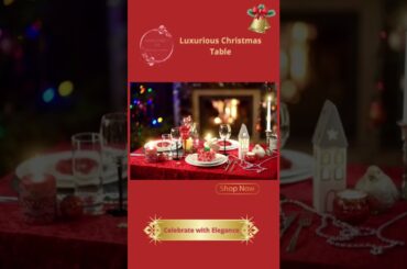 Christmas Dining Elegance