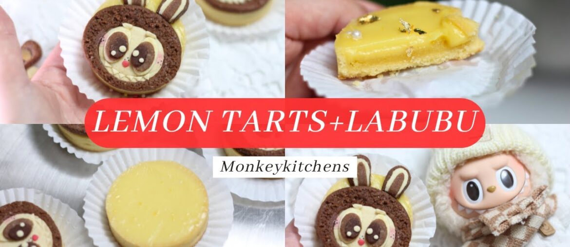 French Lemon Tarts - Labubu Cookies