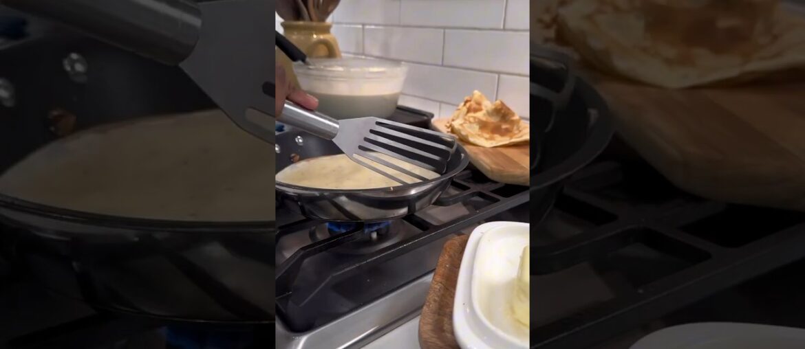 The perfect Sourdough French Crepes Suzette #sourdough #baking #homebaker #bread #crepe #sourdough