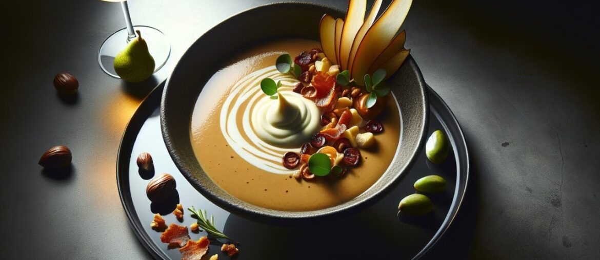 Fine dining CHESTNUTS SOUP recipe | Christmas Dinner Ideas Fine dining CHESTNUTS SOUP recipe | Christmas Dinner Ideas