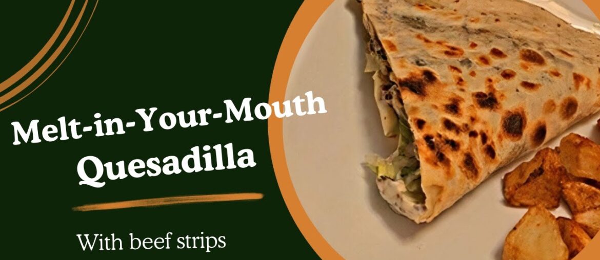 Ultimate Beef Quesadilla: Gourmet Twist with Camembert & Cheddar | Easy Recipe