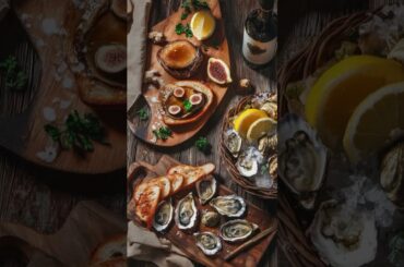 Rustic French Foie Gras and Oysters Recipe