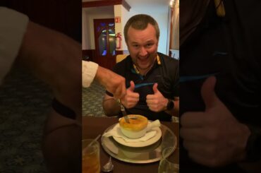 Onion soup so good. French restaurant