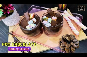 Hot Chocolate Recipe with Cocoa Powder| Italian Hot Chocolate by Fusion Delights