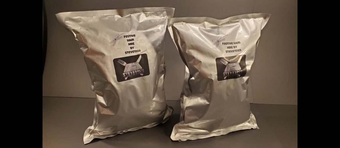 2020 Festive Ham Christmas MRE by Steve1989 Freeze Dried Homemade Ration Review Taste Testing Feast 2020 Festive Ham Christmas MRE by Steve1989 Freeze Dried Homemade Ration Review Taste Testing Feast