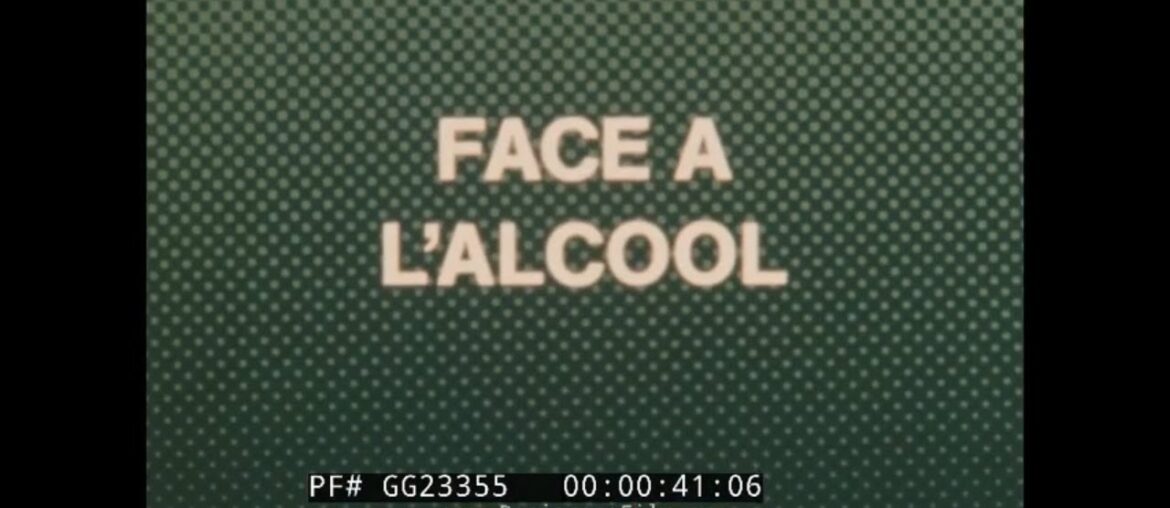 " FACE A L'ALCOOL " 1970s FRENCH ALCOHOL CONSUMPTION ROUNDTABLE / TALK SHOW GG23355