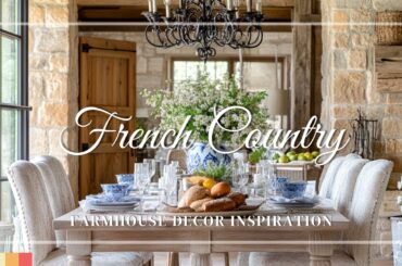 Winter Wonderland Meets French Country: Farmhouse Decor Inspiration