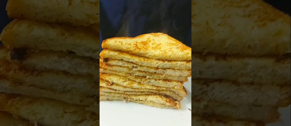 French Toast ASMR #shorts #food #french #asmrsounds #cooking #recipe