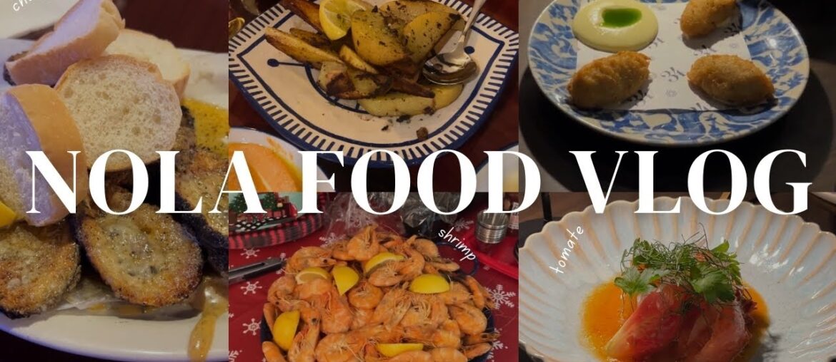 Vlogmas 4: New Orleans Food Tour