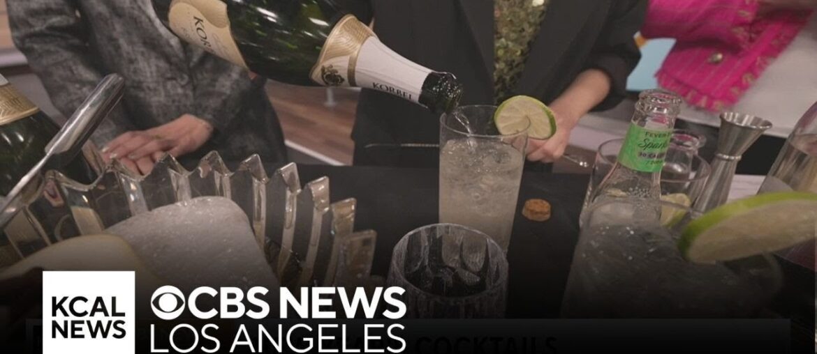 New Year's Eve cocktail ideas from the book “Sparkling”