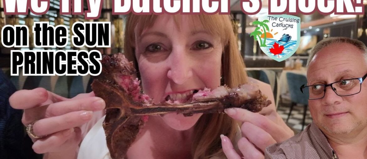 Shawarma  & New Specialty Dining on the Sun Princess - Day 7 Vlog