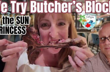 Shawarma  & New Specialty Dining on the Sun Princess - Day 7 Vlog