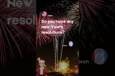 Do you have any new years resolution? #happynewyear #newyear2024 #frenchfortravelers #shorts