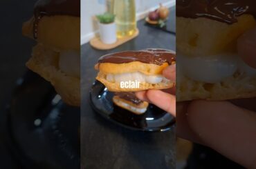 the easiest eclairs!! #easyrecipes #recipe #food #france #french #dessert