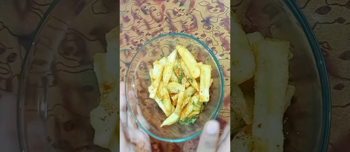 French fries making #dish #potatorecipe #potato #newyear #newrecipe