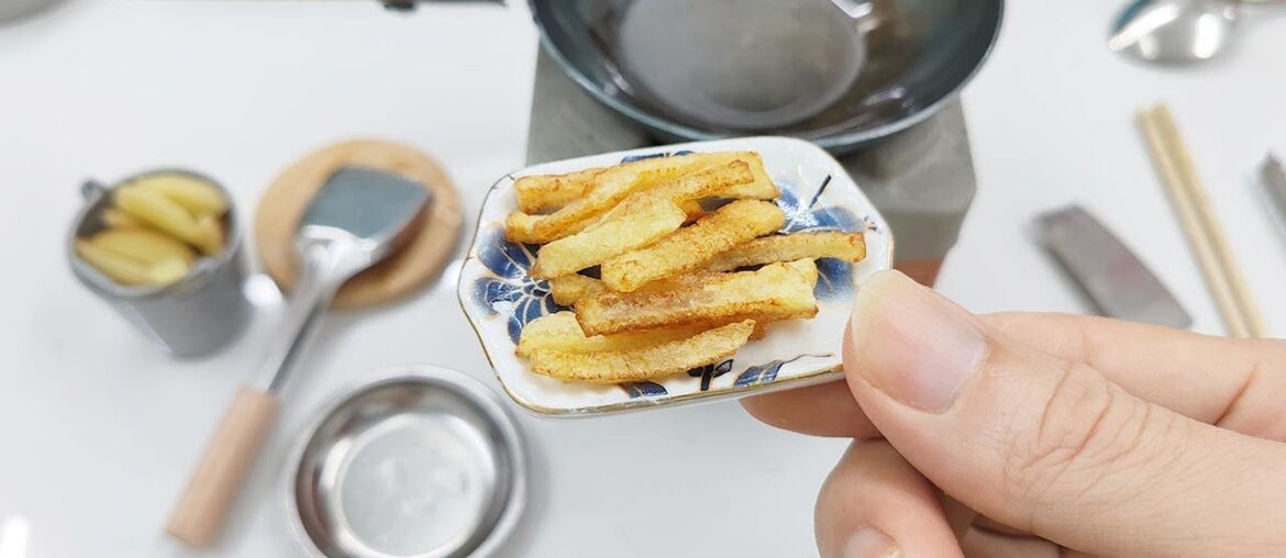 Mini kitchen fried fries