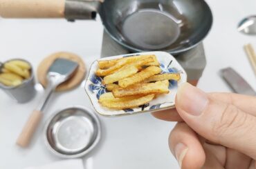 Mini kitchen fried fries