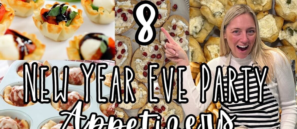 8 Easy and Delicious New Years Eve Party Appetizers