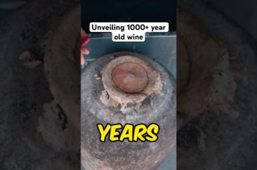Will you try this 1000+ year old wine? #wine #shorts