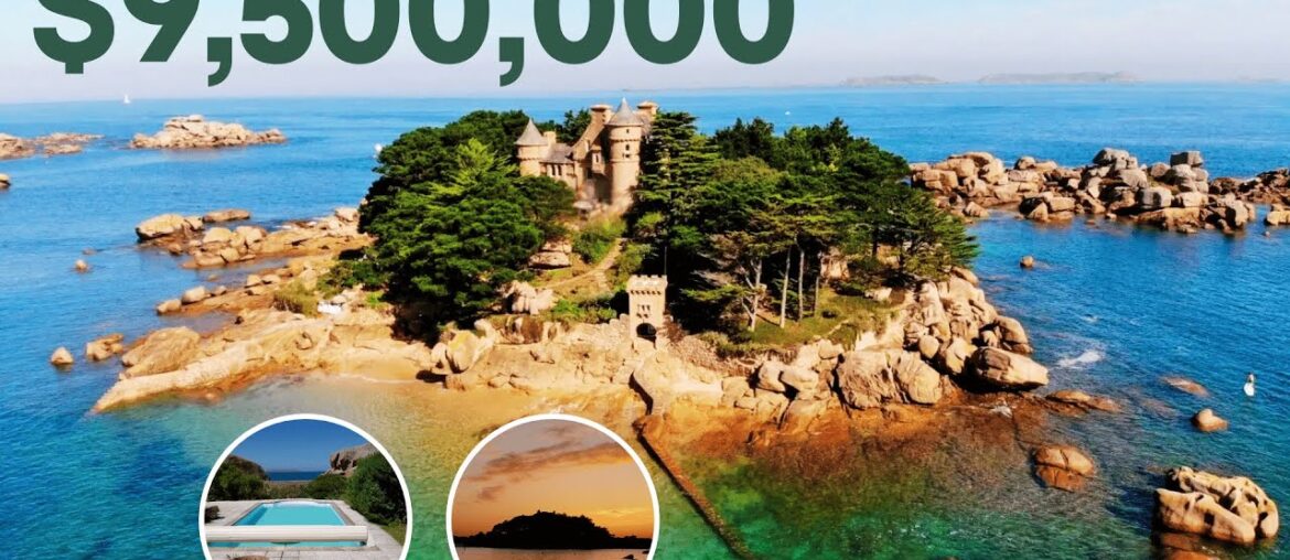 Private Island In France With $9,500,000 Historic Chateau | Real Estate Investing Video