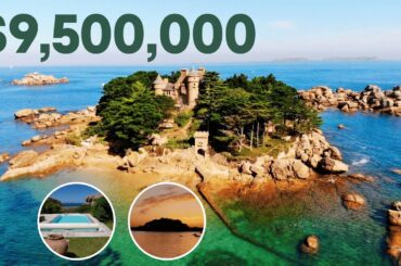 Private Island In France With $9,500,000 Historic Chateau | Real Estate Investing Video