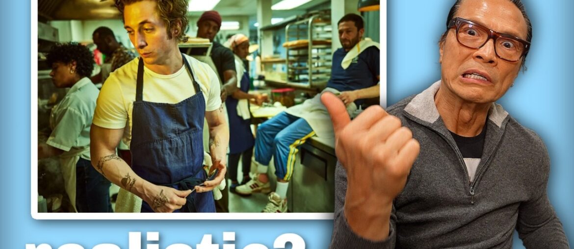 Iron Chef Dad Rates Restaurant Movie Scenes.