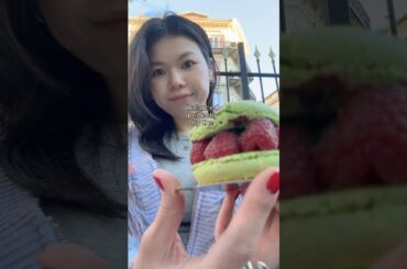 random day solo living in France #alonenotlonely #macaron #tapas