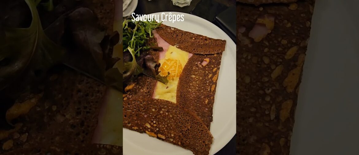 Best French Crepes we ever had. #dessert #french #crepe #france