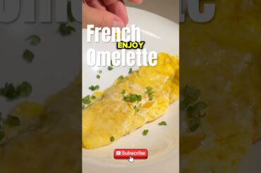 Perfect Creamy French Omelette #shorts #cooking #recipe