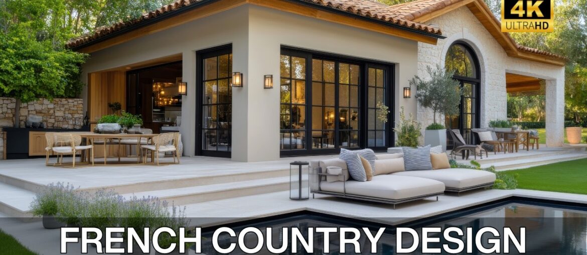 Ultimate French Country Design Tips for Single-Storey Home Interiors & Exteriors