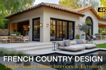 Ultimate French Country Design Tips for Single-Storey Home Interiors & Exteriors
