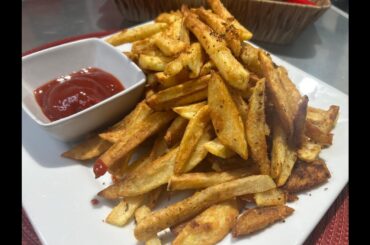 Crispy French Fries Recipe_Homemade Potato Chips_Alo ke Chips Easy Recipe @tehsindailycookingvlogs