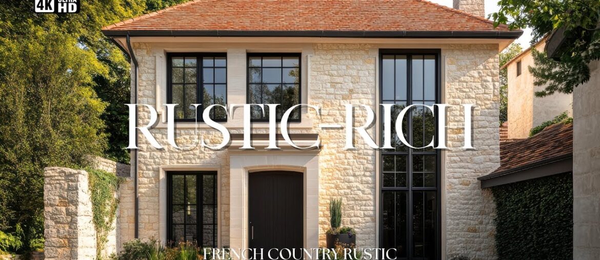 French Country Architecture meets Rustic Home Decorating & Organic Garden Design French Country Architecture meets Rustic Home Decorating & Organic Garden Design