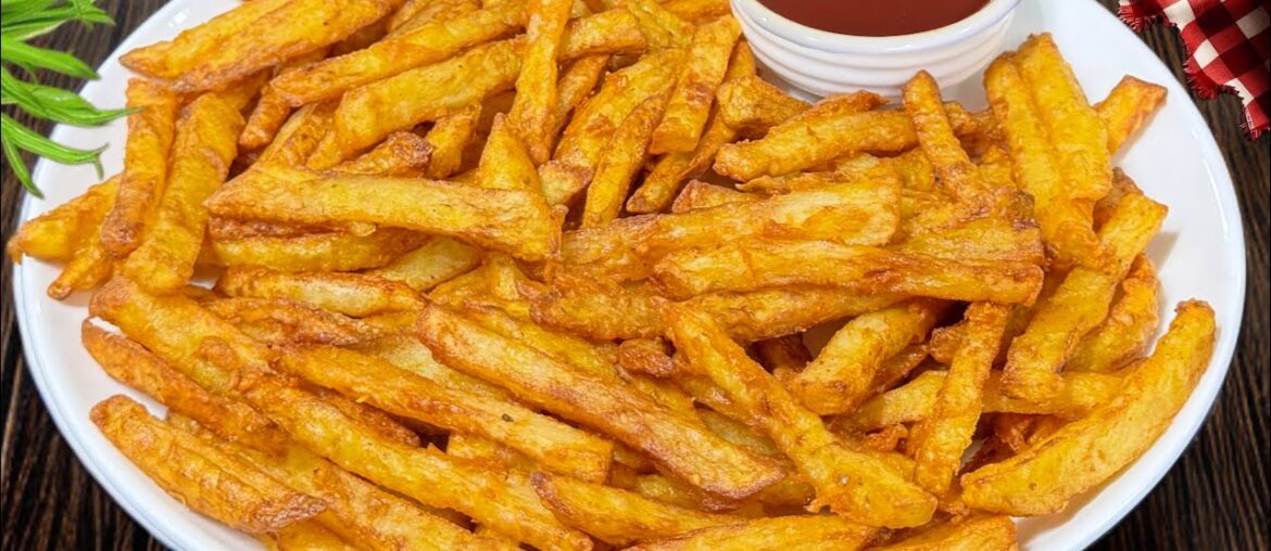 Crispy French Fries Recipe | How To Make Crispy French Fries Recipe