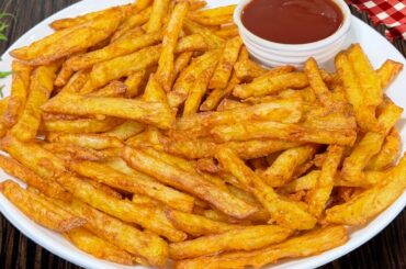 Crispy French Fries Recipe | How To Make Crispy French Fries Recipe