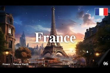 France - Where Romance and Adventure Converge by Natural Earth